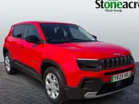 Used Jeep Avenger EV Altitude 114 kW (156 HP) 2024 Red SUV