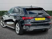Used Audi A3 S-Line 150 HP (110 kW) 2023 Black Sedan