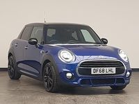 Usado Mini Cooper Hatch 136 CV (100 kW) 2018 Azul Utilitario