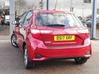 Used Toyota Yaris 2017 Red Hatchback