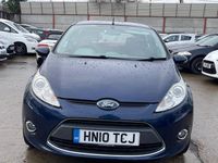Used Ford Fiesta Zetec 2010 Blue Hatchback