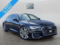Used Audi A6 S-Line 286 HP (210 kW) 2018 Black Sedan