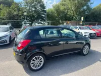Used Vauxhall Corsa 100 HP (73 kW) 2014 Black Hatchback