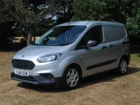 Used Ford Transit Trend 100 HP (73 kW) 2018 Silver Van
