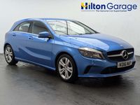 Used Mercedes A180 122 HP (89 kW) 2016 Blue Hatchback