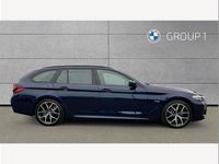 Used BMW 530e M Sport 292 HP (214 kW) 2023 Blue Estate