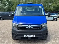 Used MAN TGE 138 HP (101 kW) 2020 Blue Van