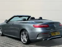 Used Mercedes E220 AMG line 2018 Grey Cabriolet