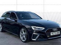 Used Audi A4 S-Line 204 HP (150 kW) 2023 Black Estate