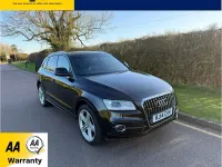 Used Audi Q5 S-line plus 177 HP (130 kW) 2014 Black SUV