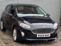 Used Ford Fiesta Titanium 2018 Black Hatchback