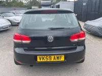 Używany VW Golf VI SE 105 KM (77 kW) 2009 Czarny Hatchback