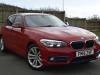 Used BMW 116 Sport Line 116 HP (85 kW) 2015 Red Hatchback