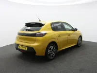 Used Peugeot 208 Active+ 74 HP (54 kW) 2023 Yellow Hatchback