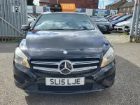 Used Mercedes A180 109 HP (80 kW) 2015 Black Hatchback