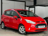Used Ford B-MAX Zetec 100 HP (73 kW) 2013 Red MPV