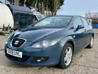 Used Seat Leon 102 HP (75 kW) 2009 Grey Hatchback