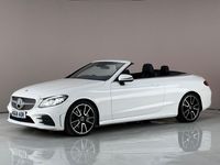 Used Mercedes C200 AMG Line Premium 2018 White Cabriolet