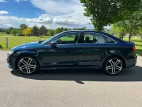Used Audi A3 S-Line 116 HP (85 kW) 2019 Blue Sedan
