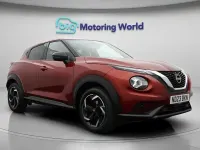 Used Nissan Juke N-Connecta 114 HP (83 kW) 2023 Red SUV
