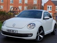 Used VW Beetle Design 105 HP (77 kW) 2015 White Hatchback
