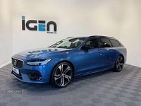 Used Volvo V90 R-Design 2020 Blue Estate