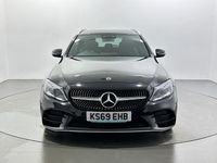 Used Mercedes C300 AMG line 245 HP (180 kW) 2019 Black Estate