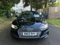 Used Audi A5 Sportback S-Line 150 HP (110 kW) 2019 Black Hatchback