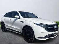 Used Mercedes EQC400 AMG Line Premium Plus 300 kW (408 HP) 2023 White SUV