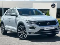 Used VW T-Roc R-line 150 HP (110 kW) 2021 Silver SUV