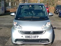Used Smart ForTwo Cabrio Passion 71 HP (52 kW) 2013 Silver Cabriolet