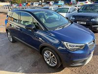 Used Vauxhall Crossland X 83 HP (61 kW) 2020 Blue SUV