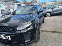 Used Land Rover Range Rover evoque HSE Dynamic 2017 Black Estate