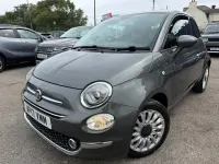 Used Fiat 500 Lounge 69 HP (50 kW) 2017 Grey Hatchback