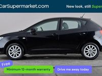 Begagnad Seat Ibiza SE Technology 90 HK (66 kW) 2017 Svart Halvkombi