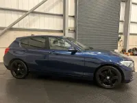 Używany BMW 116 Comfort Edition 2017 Niebieski Hatchback