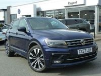 Used VW Tiguan R-line 180 HP (132 kW) 2017 Blue SUV