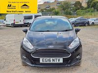 Used Ford Fiesta Zetec 101 HP (74 kW) 2016 Black Hatchback