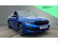 Used Skoda Kamiq Monte Carlo 116 HP (85 kW) 2025 Blue SUV