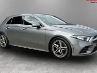 Used Mercedes A200 AMG line 150 HP (110 kW) 2021 Grey Hatchback