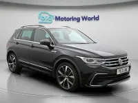 Used VW Tiguan R-line 200 HP (147 kW) 2021 Black SUV