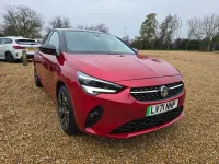 Used Vauxhall Corsa-e Elite 100 kW (136 HP) 2021 Red Hatchback
