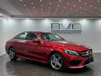 Used Mercedes C250 AMG line 2016 Red Sedan
