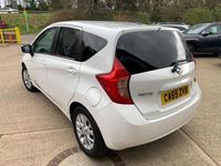 Used Nissan Note Acenta 80 HP (58 kW) 2016 White Hatchback