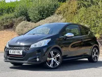 Used Peugeot 208 Prestige 208 HP (152 kW) 2018 Black Hatchback