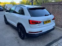 Used Audi Q3 Black Edition 150 HP (110 kW) 2017 White SUV