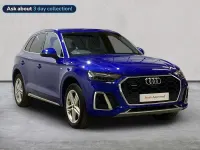Used Audi Q5 S-Line 204 HP (150 kW) 2023 Blue SUV