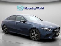 Used Mercedes A250 AMG line 259 HP (190 kW) 2022 Blue Sedan