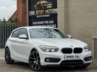 Used BMW 118 Sport Line 2015 White Hatchback