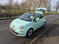 Used Fiat 500 Lounge 2016 Green Hatchback